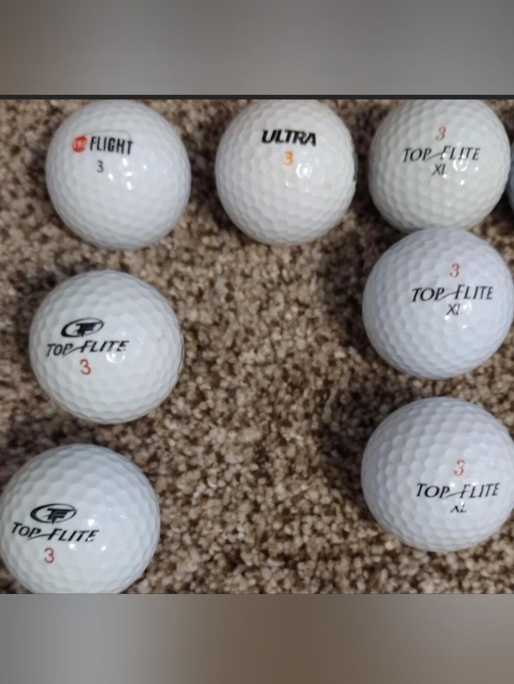 Assorted Golf Balls - Picture 2 of 9